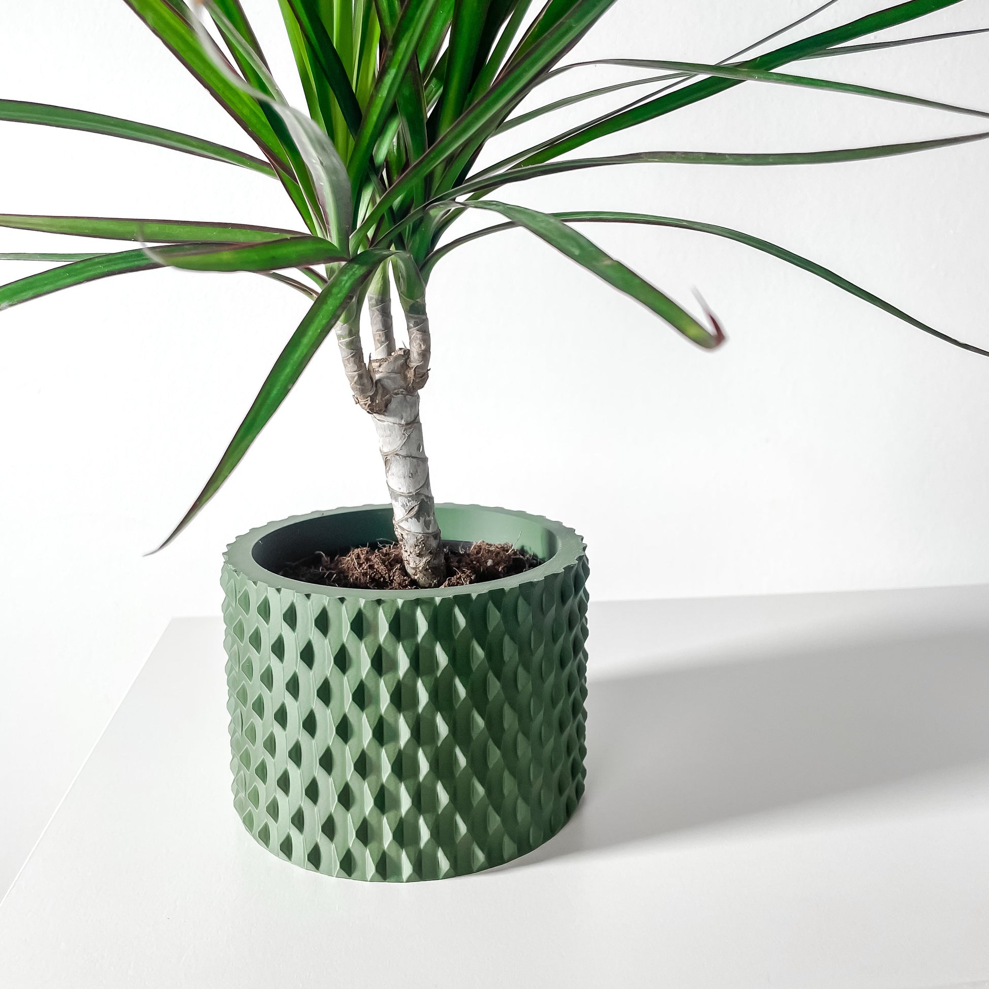 Modern Planter Pot - Stylish Home Decor for Small & Medium Plants, Indoor Gardening Plant Lover Gift