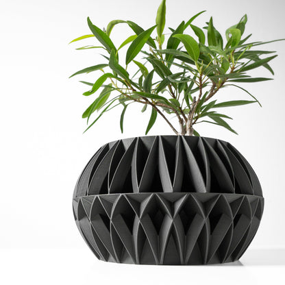 Modern Planter Pot - Stylish Home Decor for Small & Medium Plants, Indoor Gardening Plant Lover Gift