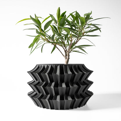 Modern Planter Pot - Minimalist Home Decor for Small & Medium Plants, Indoor Gardening Plant Lover Gift