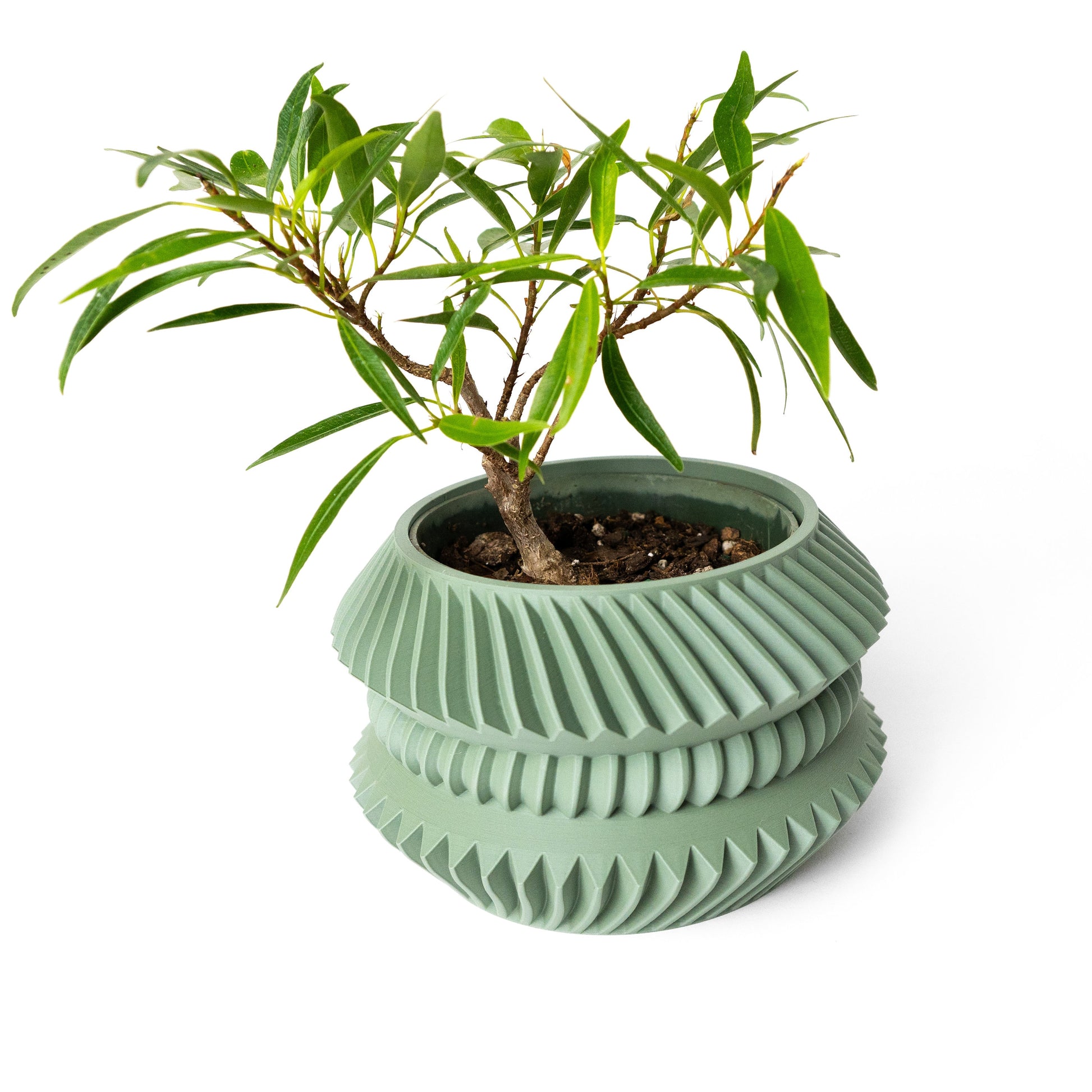 Modern Planter Pot - Minimalist Home Decor for Small & Medium Plants, Indoor Gardening Plant Lover Gift