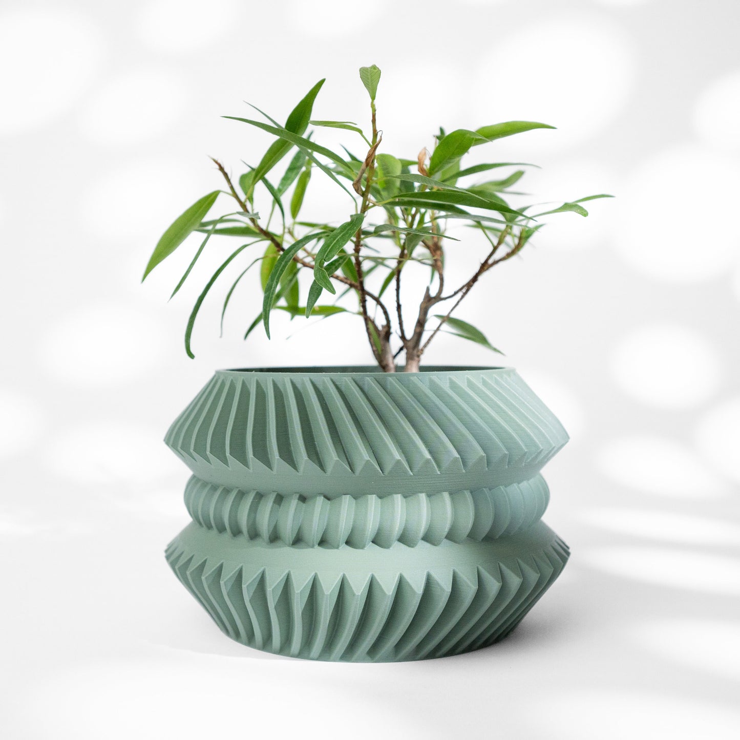 Modern Planter Pot - Minimalist Home Decor for Small & Medium Plants, Indoor Gardening Plant Lover Gift