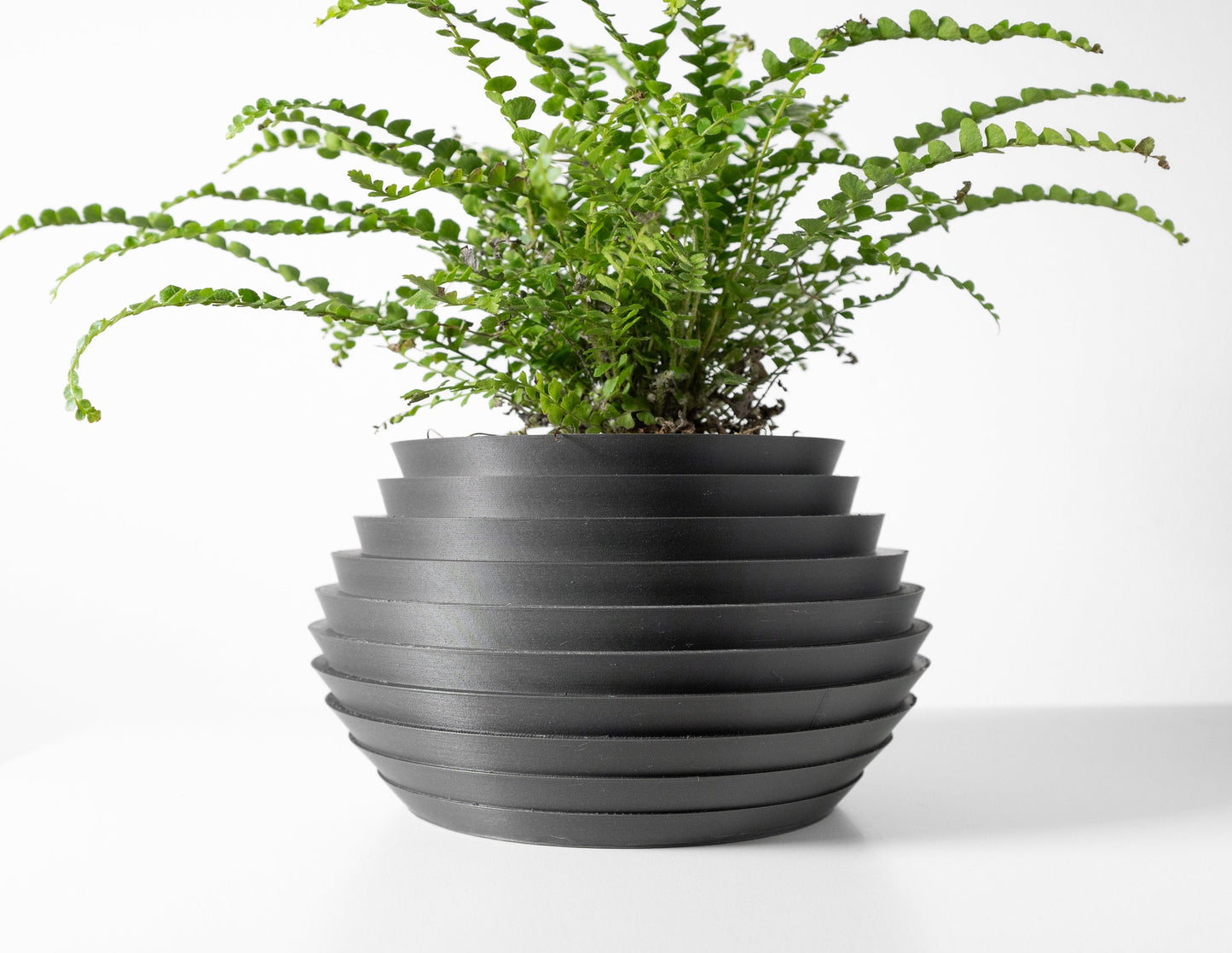 Modern Planter Pot - Minimalist Home Decor for Small & Medium Plants, Indoor Gardening Plant Lover Gift