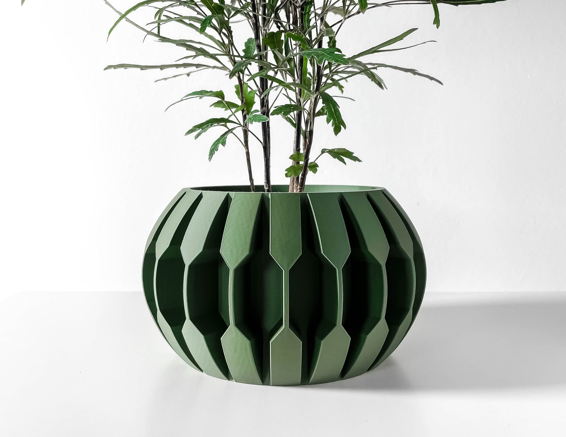 Modern Planter Pot - Minimalist Home Decor for Small & Medium Plants, Indoor Gardening Plant Lover Gift