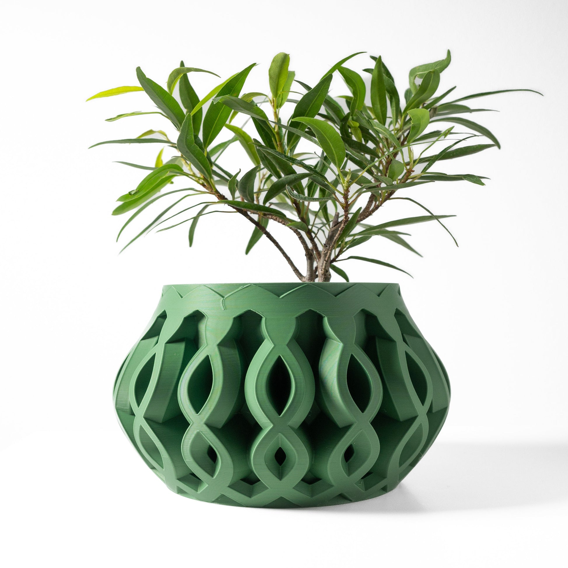 Modern Planter Pot - Minimalist Home Decor for Small & Medium Plants, Indoor Gardening Plant Lover Gift