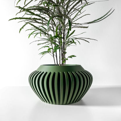 Modern Planter Pot - Minimalist Home Decor for Small & Medium Plants, Indoor Gardening Plant Lover Gift