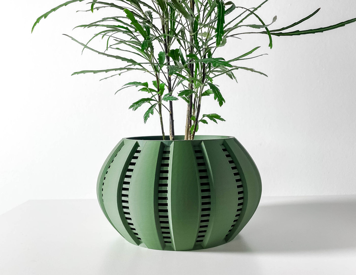 Modern Planter Pot - Minimalist Home Decor for Small & Medium Plants, Indoor Gardening Plant Lover Gift