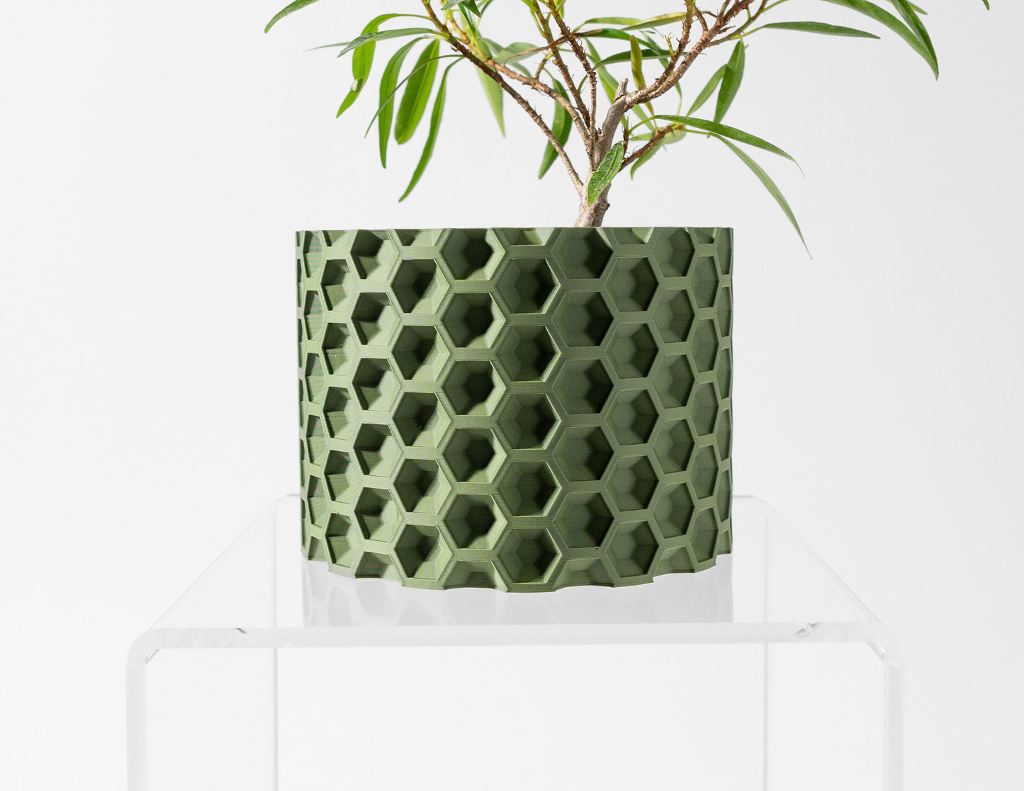 Modern Planter Pot - Minimalist Home Decor for Small & Medium Plants, Indoor Gardening Plant Lover Gift