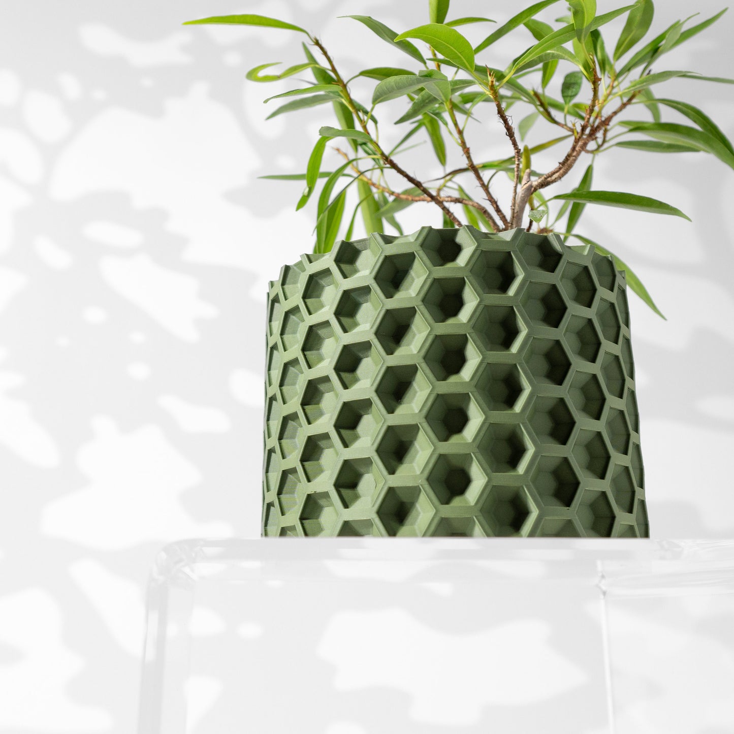 Modern Planter Pot - Minimalist Home Decor for Small & Medium Plants, Indoor Gardening Plant Lover Gift