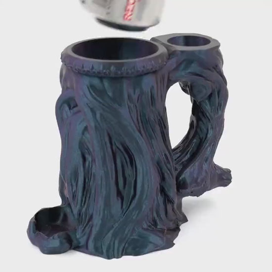 Dice Tower Druid Mug, Unique Drink Holder Dice Tower, Gift