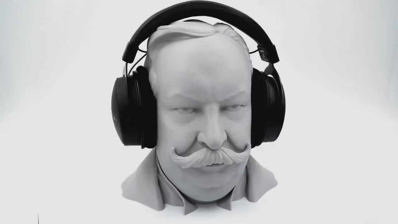 William Howard Taft Headphone Stand | Taft President Stand for Headsets | Perfect Gamer Gift