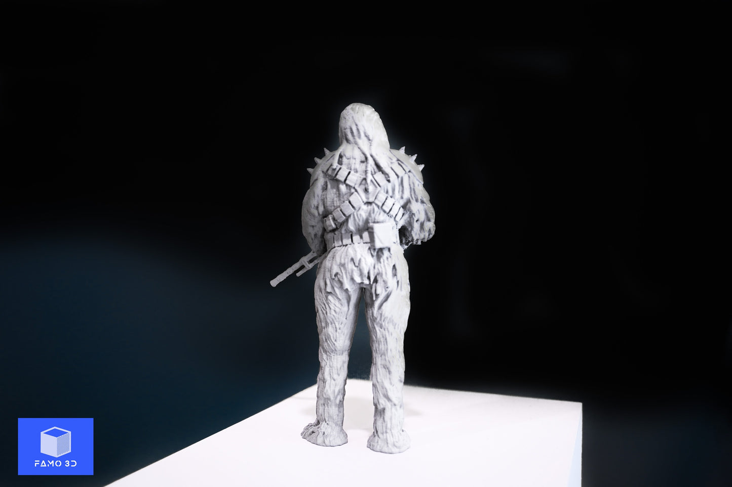 Krrsantan Miniature, Wookie bounty Hunter, SW Legion