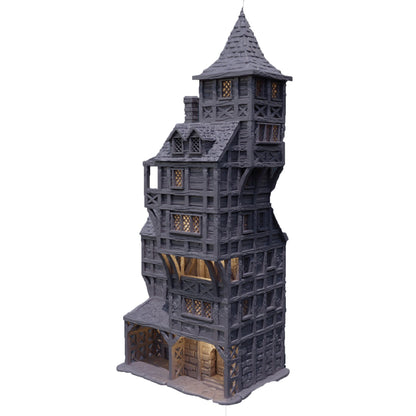 Medieval High House Terrain, Medieval City Noble House Terrain for DnD, Dungeons and Dragons Medieval Home