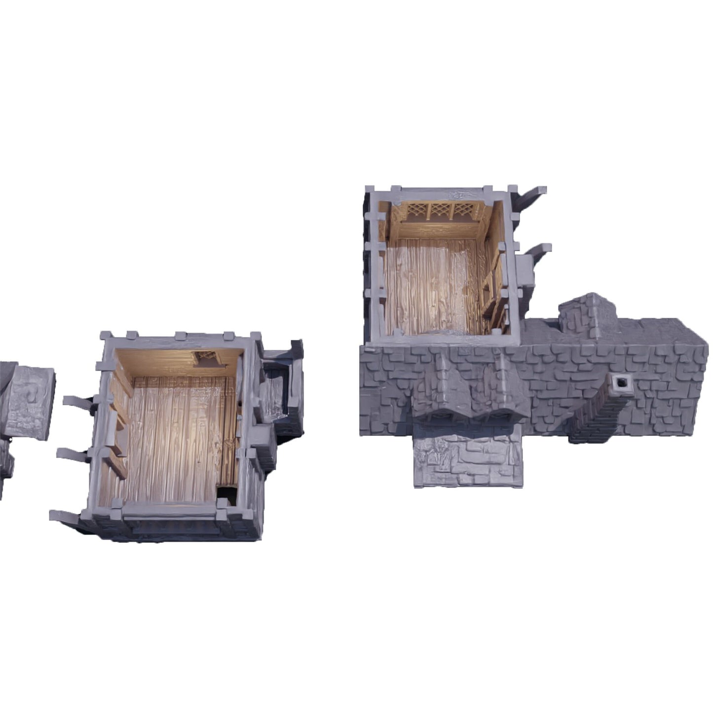 Medieval High House Terrain, Medieval City Noble House Terrain for DnD, Dungeons and Dragons Medieval Home