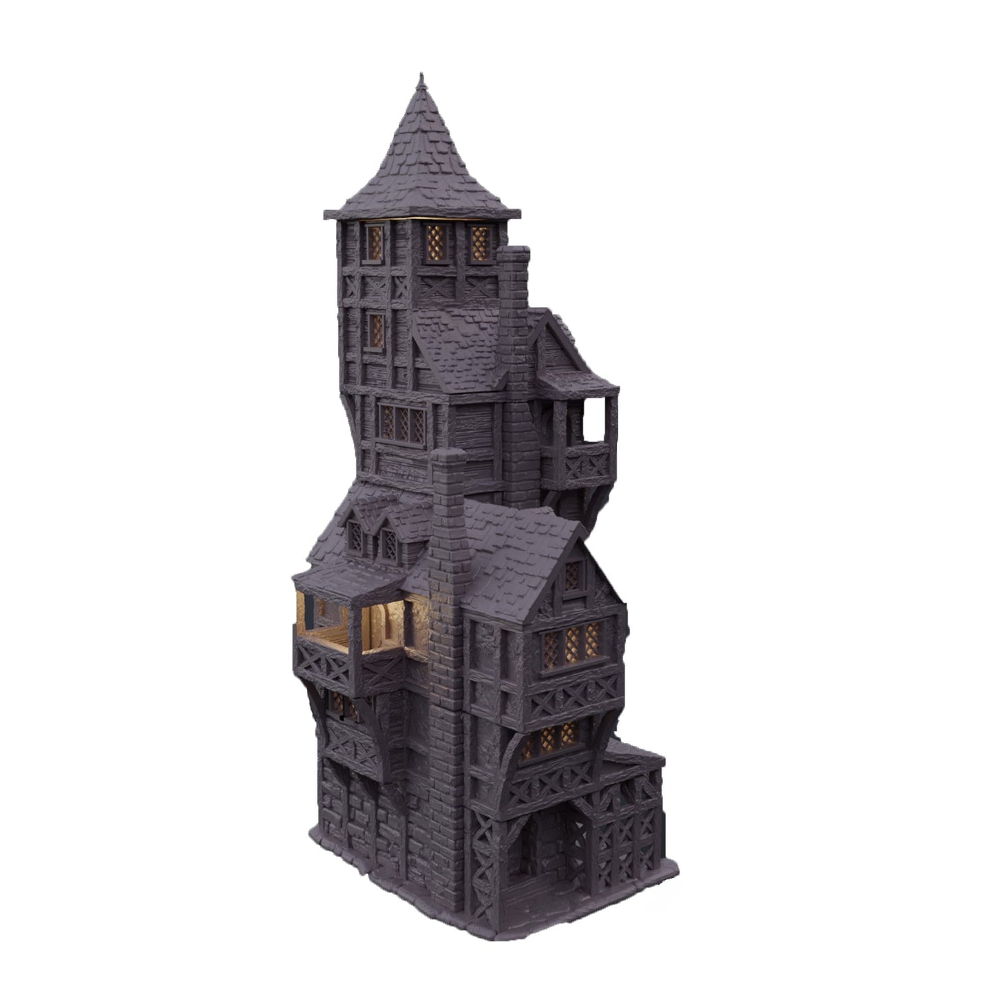 Medieval High House Terrain, Medieval City Noble House Terrain for DnD, Dungeons and Dragons Medieval Home