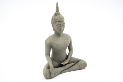 Buddha Statue, Buddha Weathered Rock Statue, 3D Printed