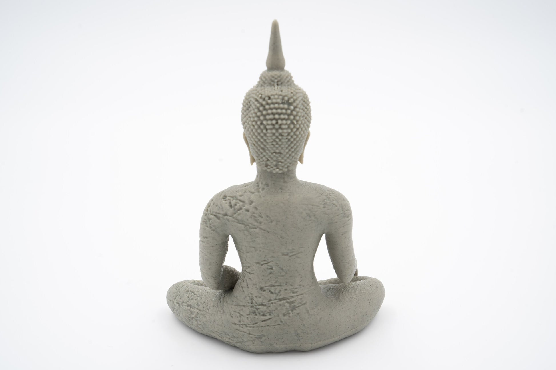 Buddha Statue, Buddha Weathered Rock Statue, 3D Printed