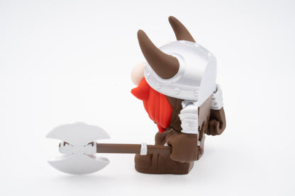 Gnome Dwarf Fidget Toy Figure, Viking Dwarf Articulating Figure, Flexi Factory
