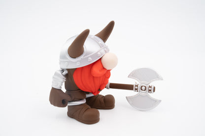 Gnome Dwarf Fidget Toy Figure, Viking Dwarf Articulating Figure, Flexi Factory