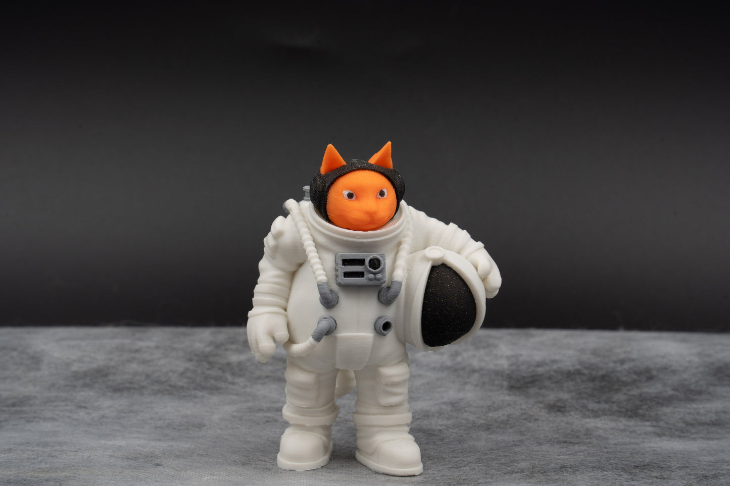 Cosmonaut Cat Figure, Astronaut Cats in Spacesuits